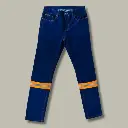 JEANS CON CINTA REFLECTIVA