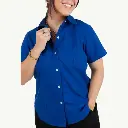 BLUSA DE VESTIR MANGA CORTA