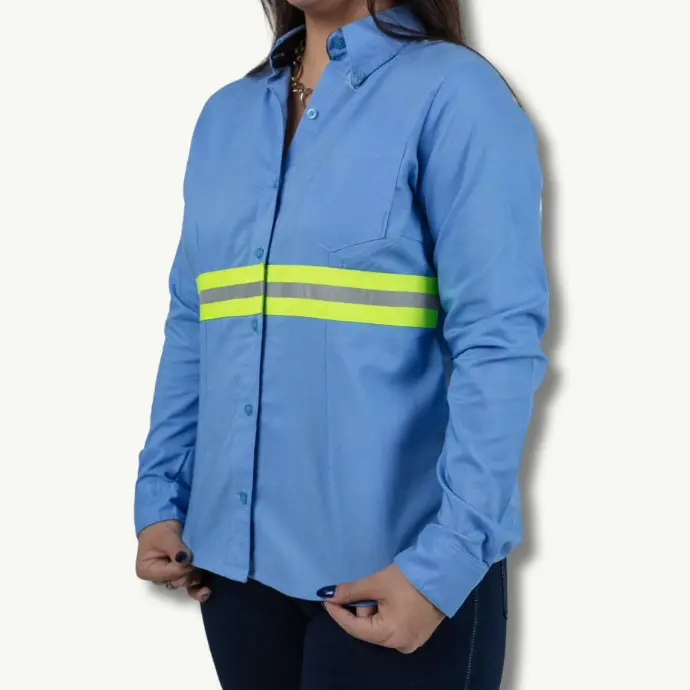 Camisa de vestir con Cinta Reflectiva
