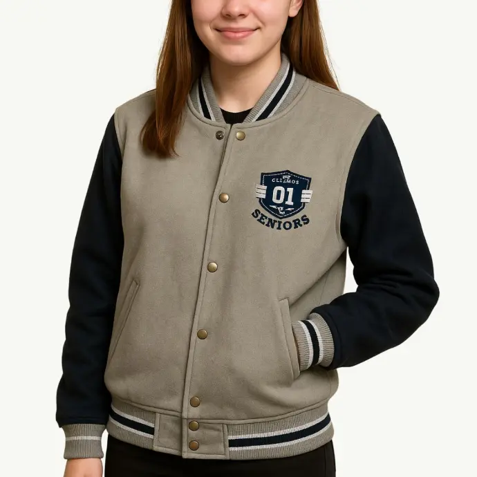 CHUMPA ESTILO UNIVERSITARIA “SENIORS”