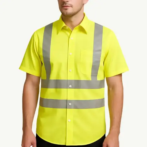 CAMISA DE VESTIR MANGA CORTA