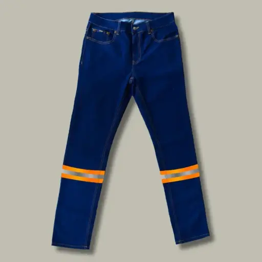 JEANS CON CINTA REFLECTIVA