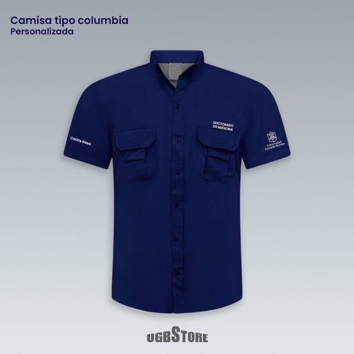 CAMISA COLUMBIA M/C UGB