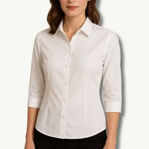 BLUSA DE VESTIR MANGA 3/4